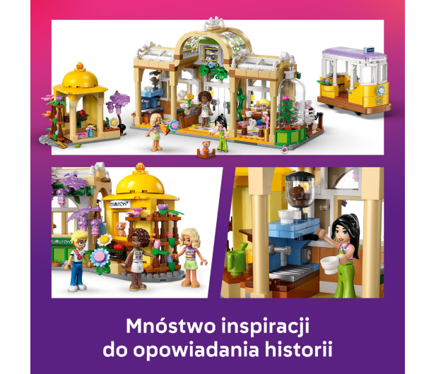 LEGO Friends 42671 Zielona kawiarnia i kwiaciarnia - 1331631 - zdjęcie 6